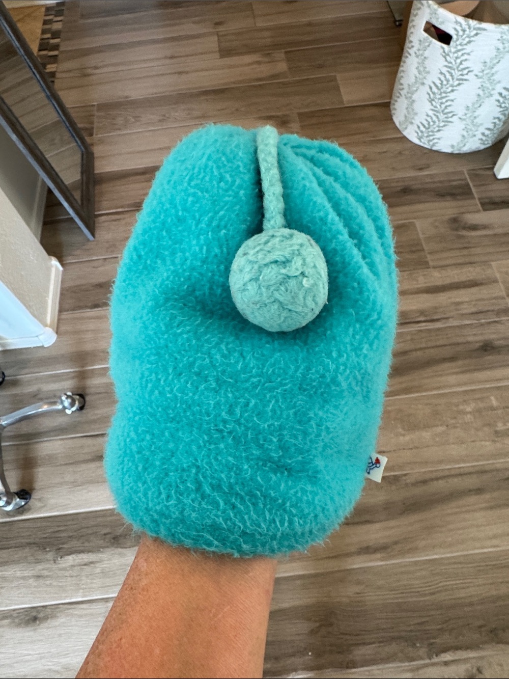 Vintage Turtle Fur Hot Pom beanie hat
